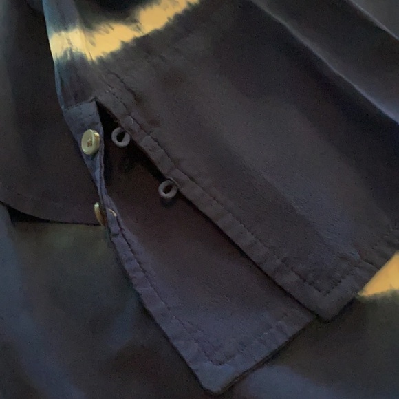 J Crew silk dye silk blouse - Picture 5 of 6